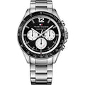 Buy Tommy Hilfiger Mens Quartz Stainless Steel Black Dial 46mm Watch - 1791120 in Pakistan