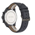 Buy Hugo Boss Mens Chronograph Quartz Leather Strap Black Dial 44mm Watch - 1513474 in Pakistan