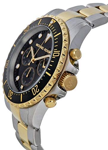 Buy Michael Kors Mens Chronograph Quartz Stainless Steel Black Dial 45mm Watch - Mk8311 in Pakistan