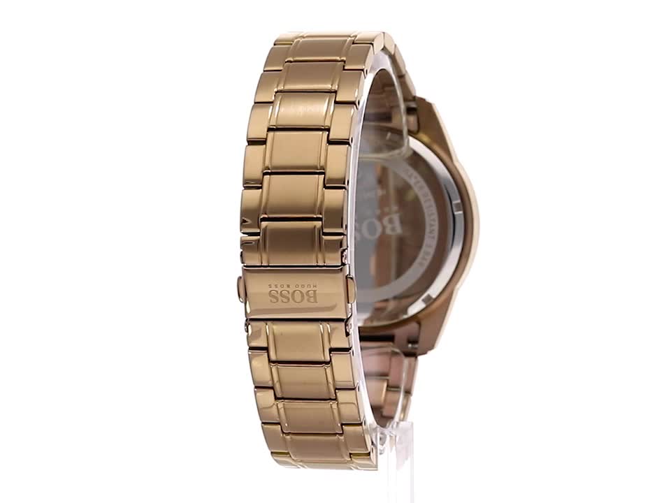 Buy Hugo Boss Mens Quartz Copper Stainless Steel Blue Dial 44mm Watch - 1513788 in Pakistan