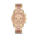 Buy Michael Kors Ritz Chronograph Gold Dial Two-tone Stainless Steel Womens Watch - Mk6475 in Pakistan