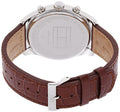 Buy Tommy Hilfiger Mens Quartz Leather Strap Grey Dial 44mm Watch - 1710422 in Pakistan
