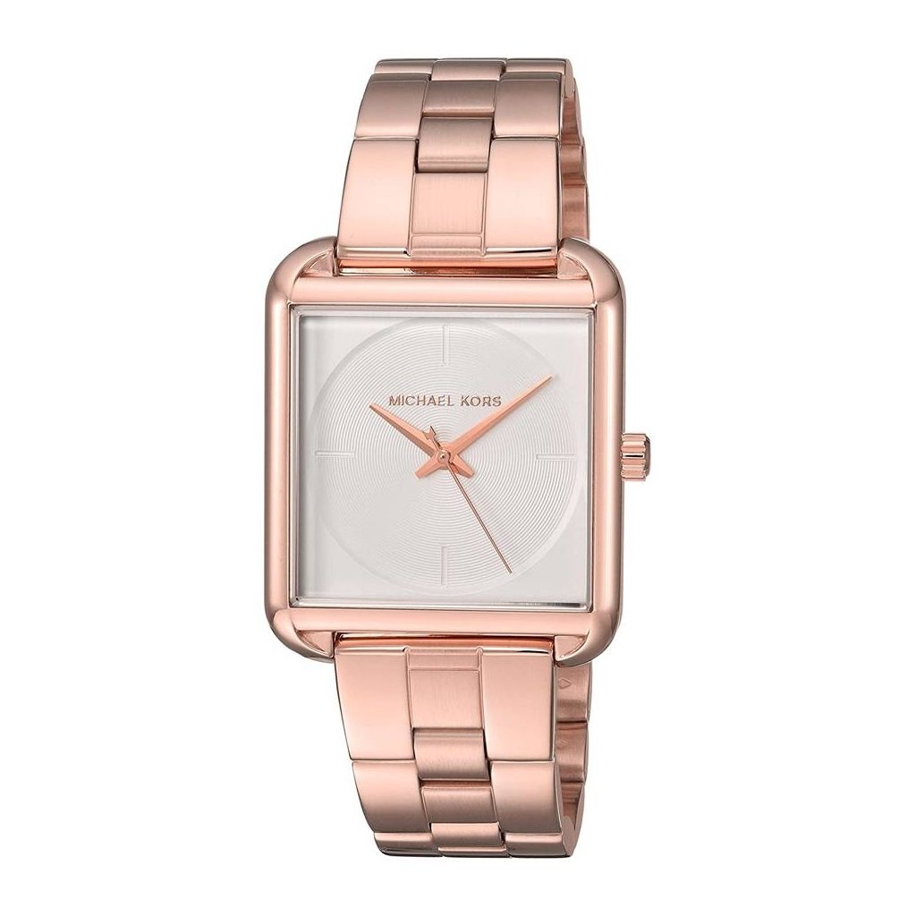 Buy Michael Kors Lake White Dial Rose Gold Stainless Steel Strap Ladies Watch - Mk3645 in Pakistan