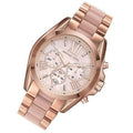 Buy Michael Kors Bradshaw Chronograph Quartz Two Tone Strap Ladies Watch - Mk6830 in Pakistan