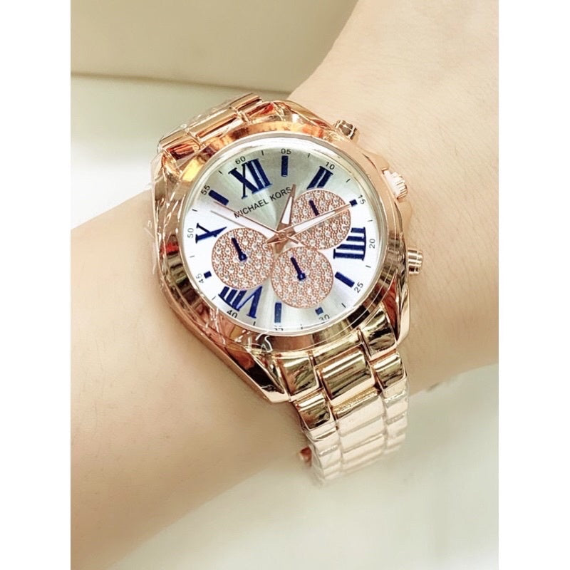 Buy Michael Kors Womens Quartz Stainless Steel Rose Gold Dial 38mm Watch - Mk6321 in Pakistan