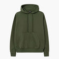 Buy Basic Loose Fit Hoodie - Olive Green in Pakistan