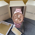 Buy Michael Kors Ritz Chronograph Pink Aluminium Watch for Women - Mk6753 in Pakistan