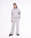 Buy Sajiero Fleece Tracksuit – Warm Set - Grey in Pakistan