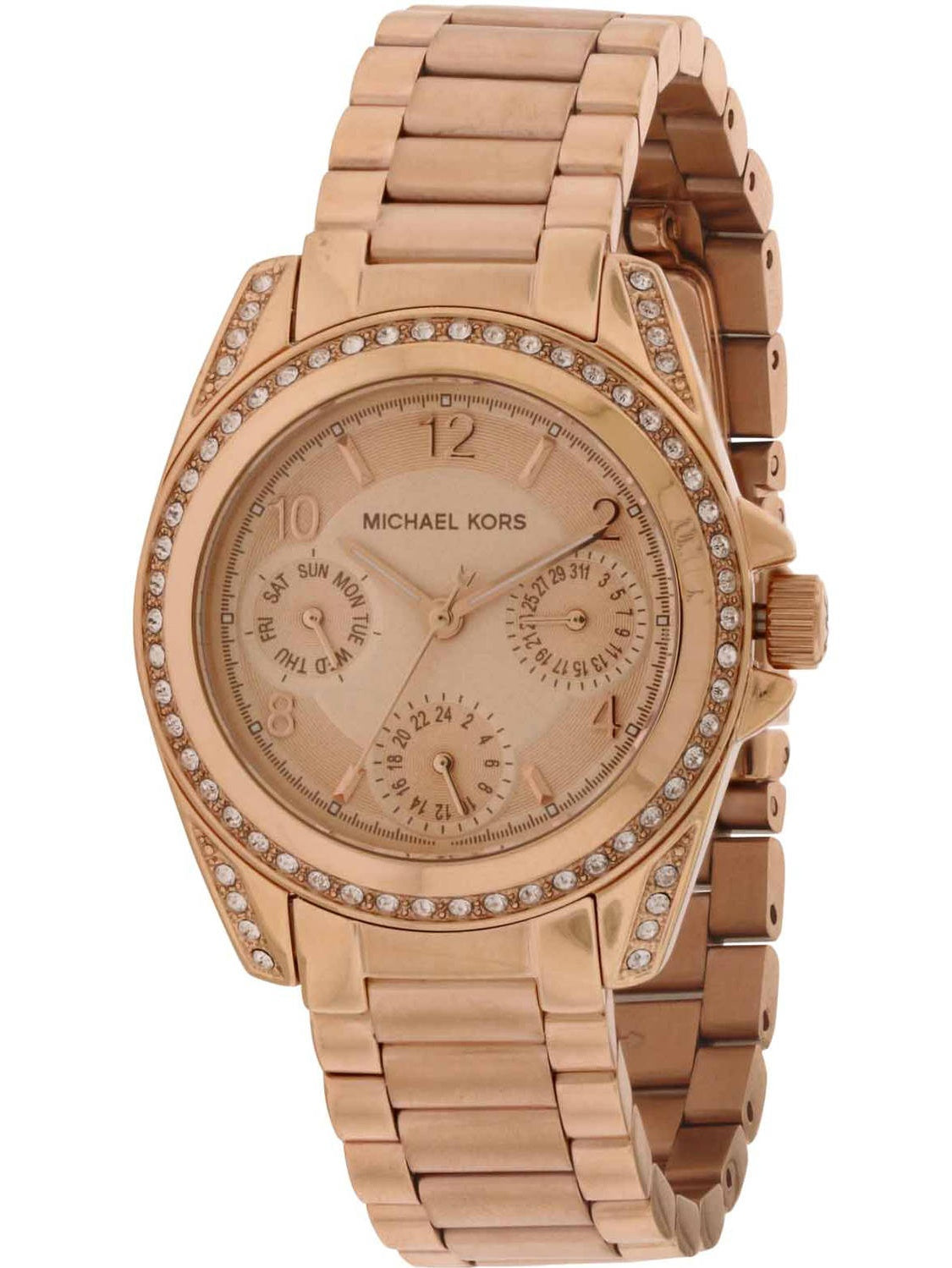 Buy Michael Kors Blair Rose Gold Stainless Steel Rose Gold Dial Quartz Watch For Ladies - Mk5613 in Pakistan