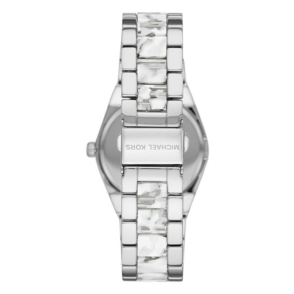 Buy Michael Kors Channing Quartz White Dial Ladies Silver Strap Watch - Mk6649 in Pakistan