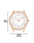 Buy Michael Kors Women's Lauryn Three-hand Rose Gold-tone Stainless Steel Watch - Mk3716 in Pakistan