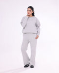 Buy Sajiero Fleece Tracksuit – Warm Set - Grey in Pakistan