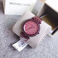 Buy Michael Kors Darci Crystal Set/steel Purple Dial Purple Stainless Steel Strap Watch for Women - Mk3782 in Pakistan