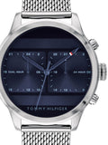 Buy Tommy Hilfiger Mens Quartz Stainless Steel Blue Dial 44mm Watch - 1791596 in Pakistan