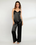 Buy Sajiero Silk Sleeveless Pj Suit - Dream Silk in Pakistan
