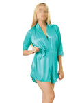 Buy Allure - Silk Robe with Bra and Panty in Pakistan