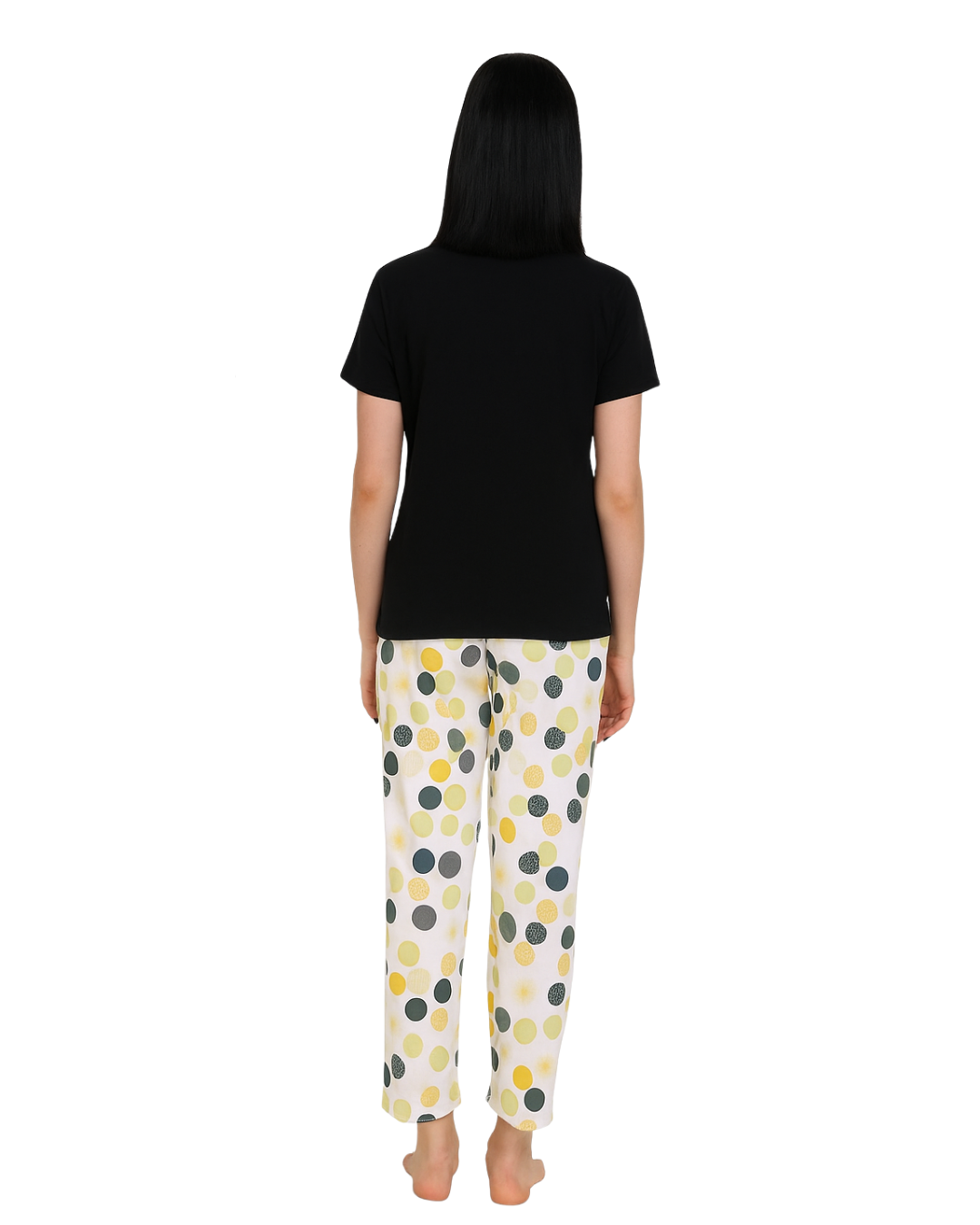 Buy Sajiero Cotton PJ Set - Dot Glow in Pakistan