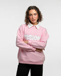 Buy Sajiero Fleece Polo Style Sweatshirt - FUSION - Pink in Pakistan