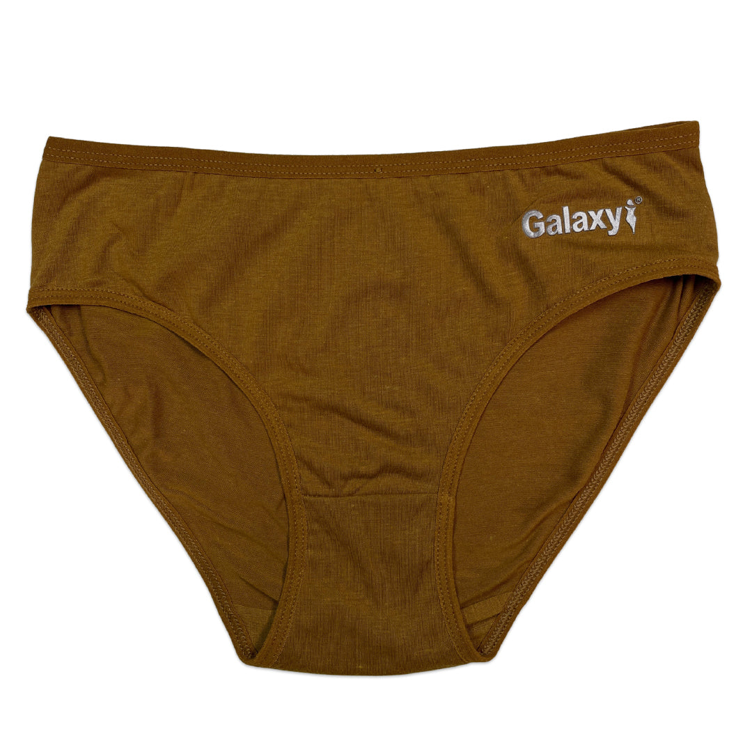 Buy Pack of 5 Briefs Panties - Galaxy Cotton in Pakistan