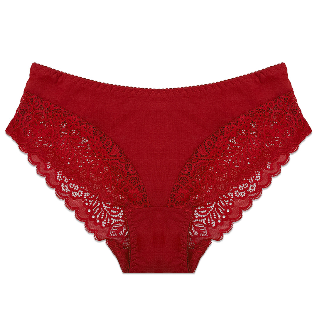 Buy Pack of 3 Briefs Panties - Lace Grace in Pakistan