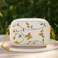 Buy Floral Chic Crossbody Bag - White in Pakistan