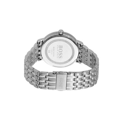 Buy Hugo Boss Mens Quartz Silver Stainless Steel Blue Dial 40mm Watch - 1513642 in Pakistan