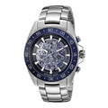 Buy Michael Kors Jetmaster Men's Watch Blue Dial Silver Stainless Steel Strap - Mk9024 in Pakistan