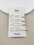 Buy SHEIN 4pcs Minimalist Hair Clip in Pakistan