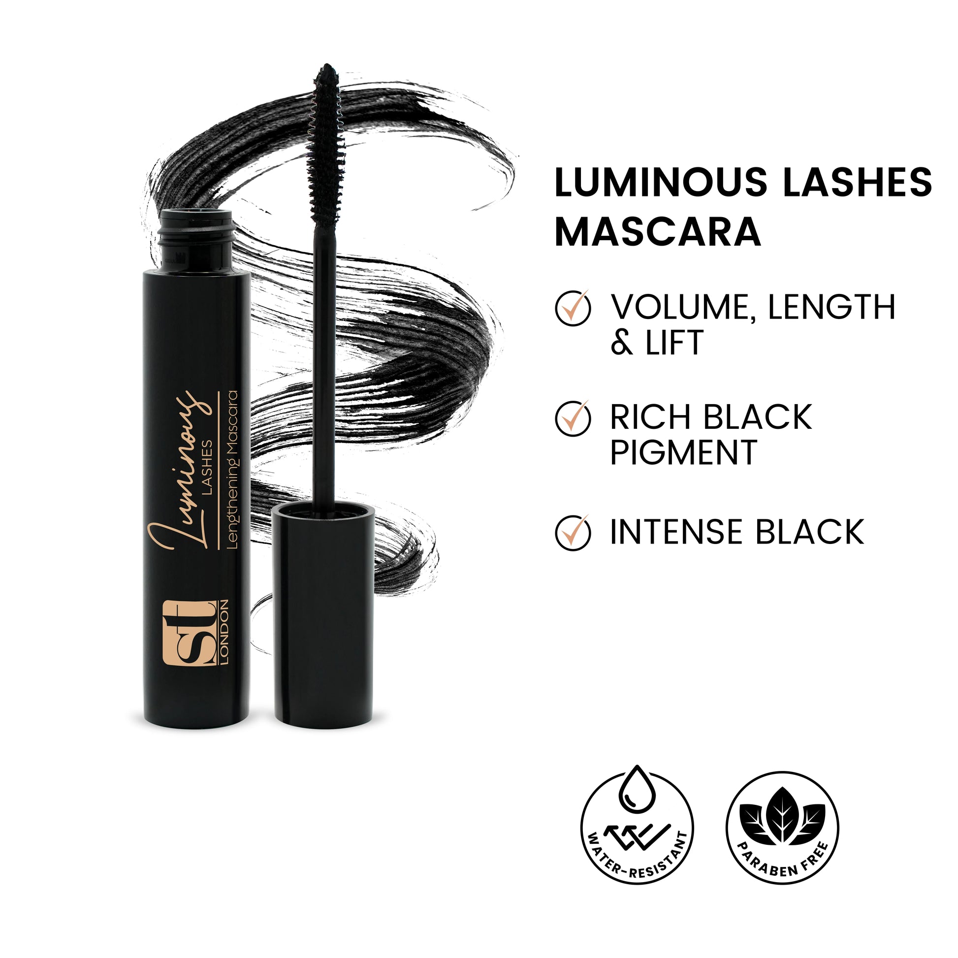 Buy ST London Luminous Lashes Volume Mascara - 001 in Pakistan
