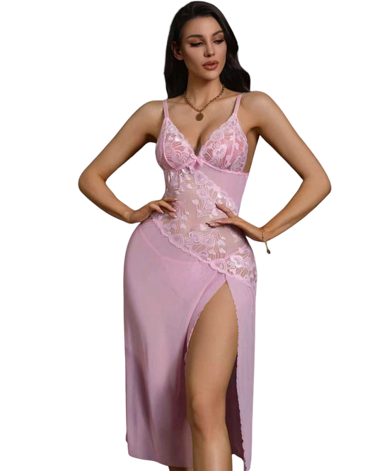 Buy Sajiero Babydoll Lingerie - Elvara Lace in Pakistan