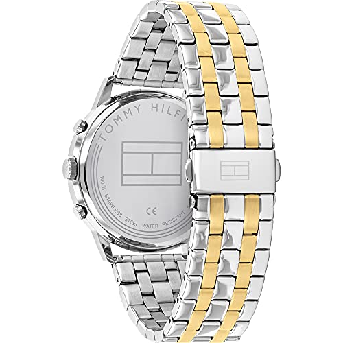 Buy Tommy Hilfiger Mens Quartz Stainless Steel Blue Dial 44mm Watch - 1710432 in Pakistan