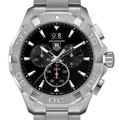 Buy Tag Heuer Aquaracer Black Dial Silver Steel Strap Watch for Men - CAY1110.BA0927 in Pakistan