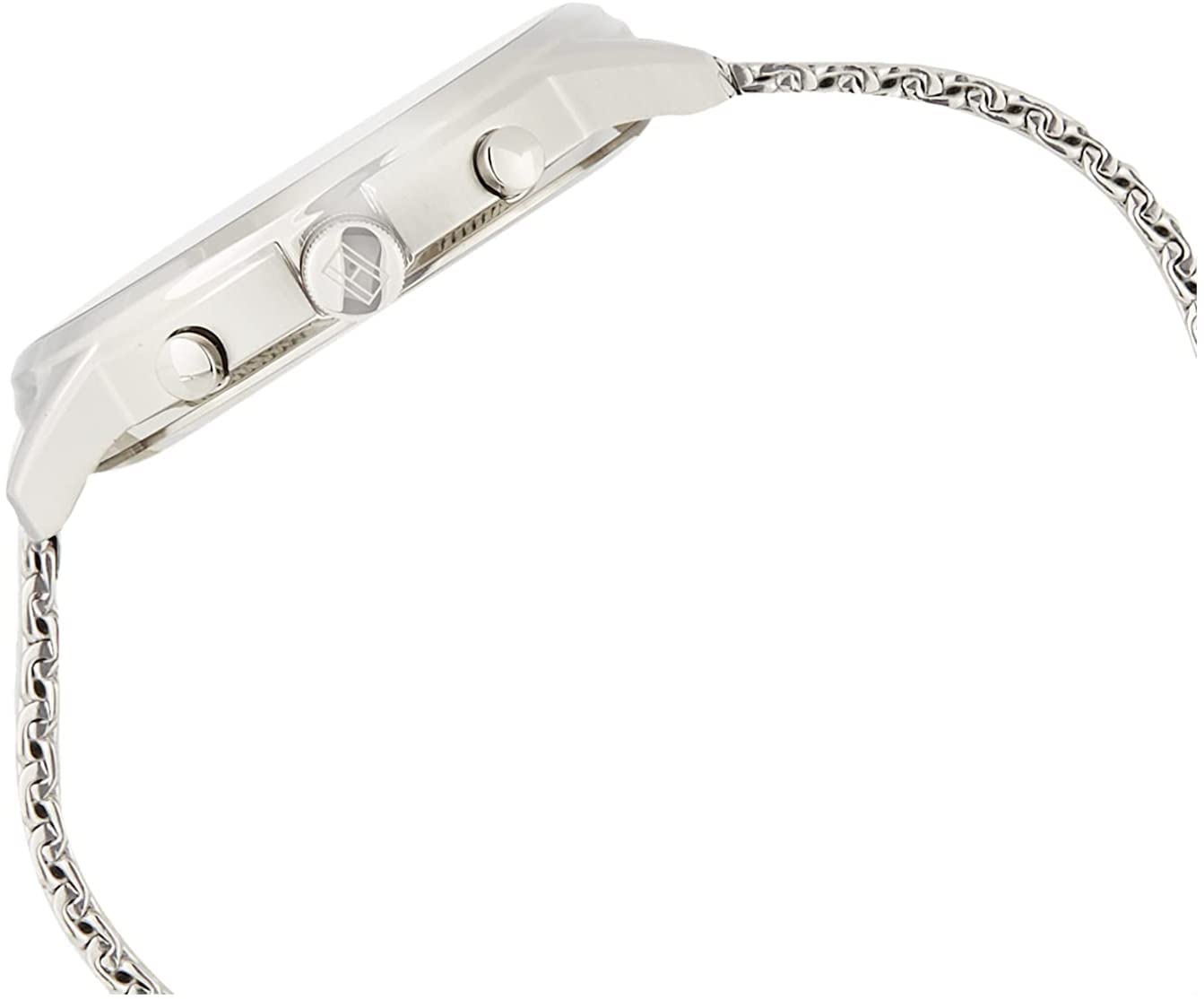 Buy Tommy Hilfiger Easton Black Dial Silver Mesh Bracelet Watch for Men - 1710433 in Pakistan