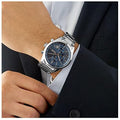 Buy Hugo Boss Mens Chronograph Quartz Stainless Steel Blue Dial 44mm Watch - 1513478 in Pakistan