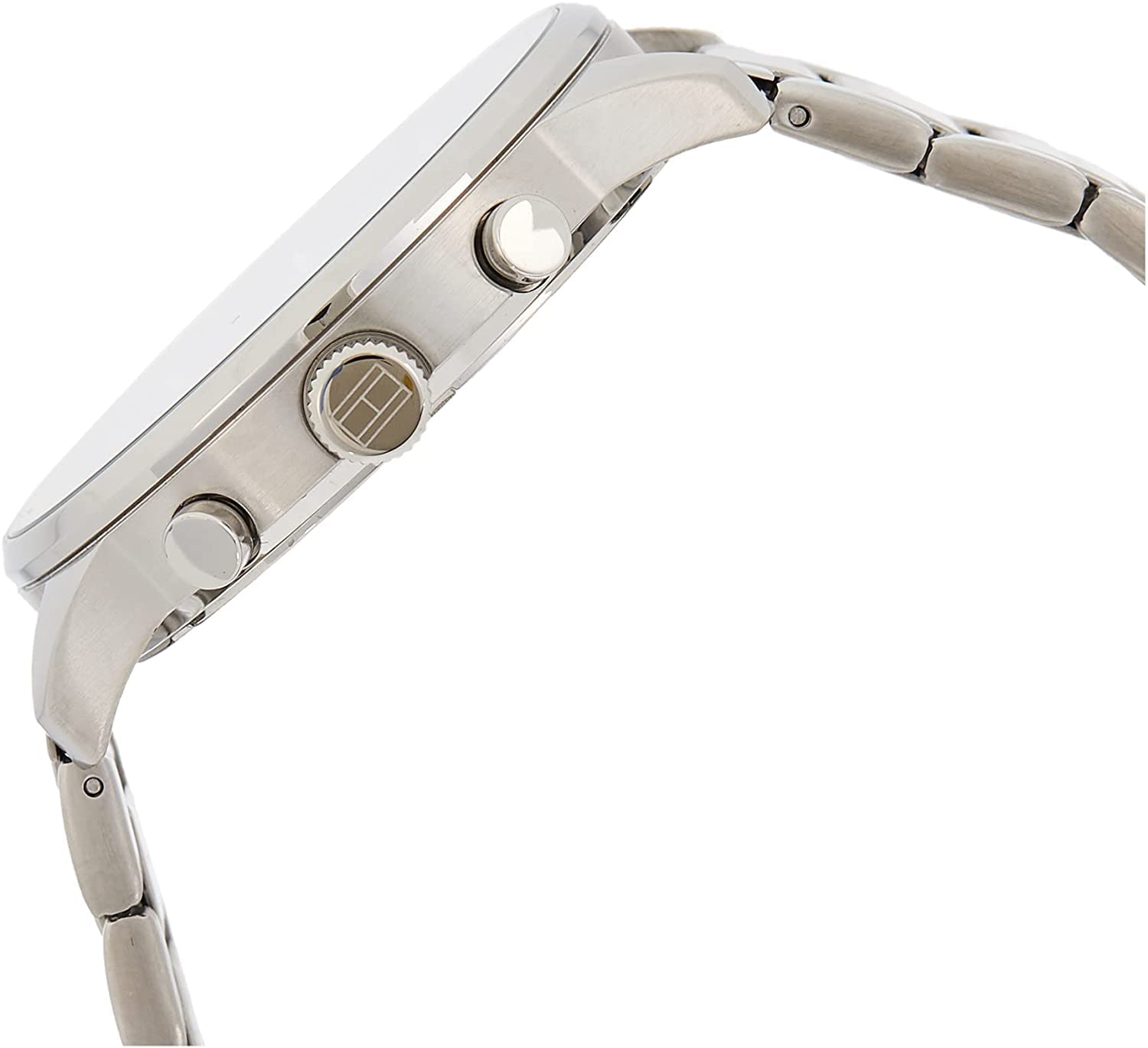 Buy Tommy Hilfiger Mens Quartz Stainless Steel Black Dial 44mm Watch - 1791485 in Pakistan