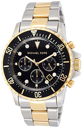 Buy Michael Kors Mens Chronograph Quartz Stainless Steel Black Dial 45mm Watch - Mk8311 in Pakistan