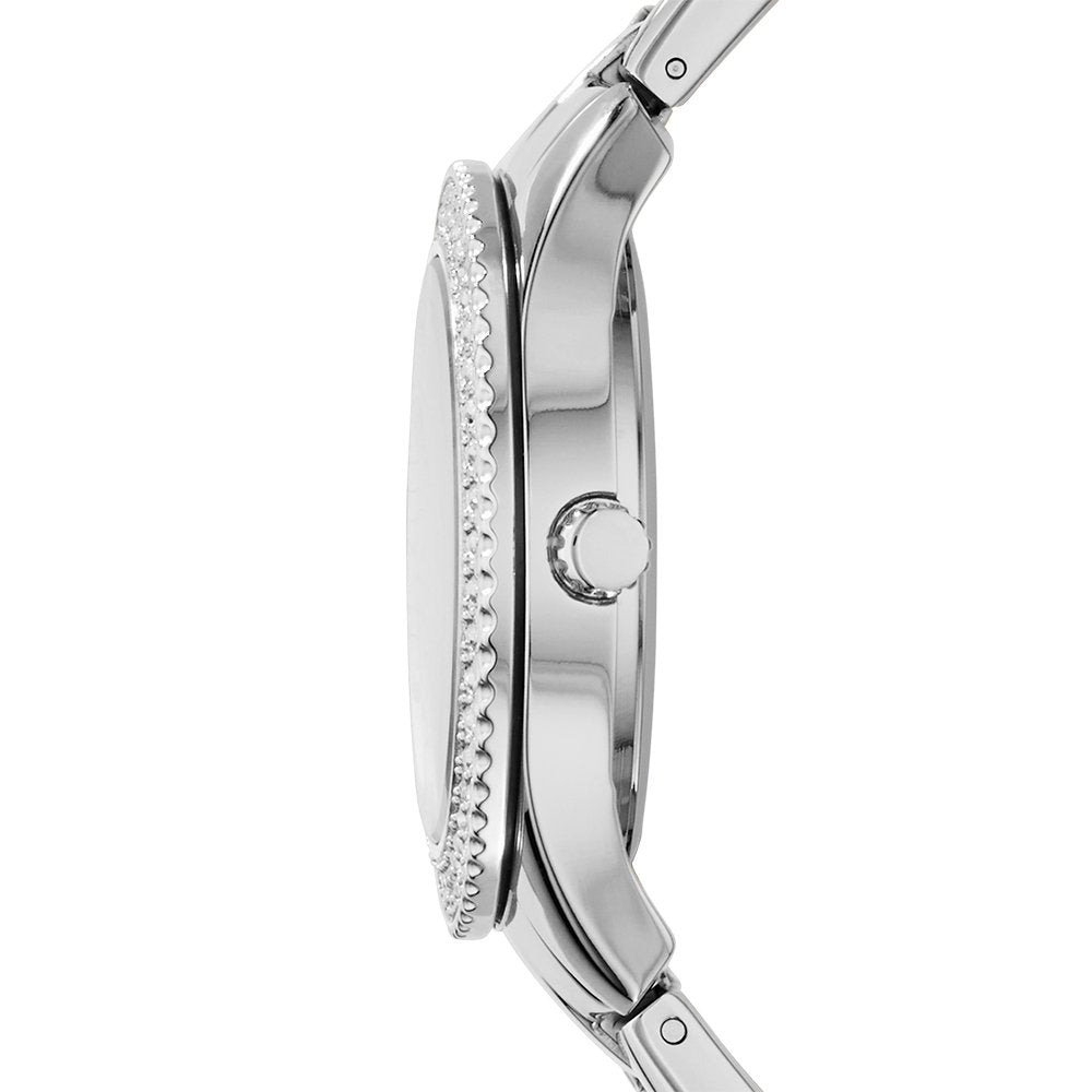 Buy Fossil Women's Quartz Silver Stainless Steel Silver Dial 38mm Watch ES3588 in Pakistan