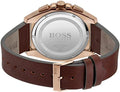 Buy Hugo Boss Mens Quartz Brown Leather Strap Grey Dial 46mm Watch - 1513882 in Pakistan