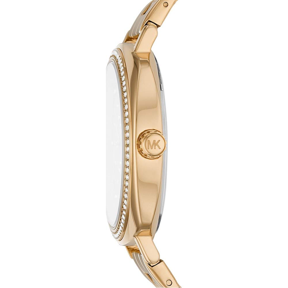 Buy Michael Kors Nia Quartz Gold-tone Crystal Dial Gold Steel Strap Ladies Watch - Mk3989 in Pakistan