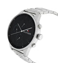 Buy Tommy Hilfiger Mens Quartz Stainless Steel Black Dial 44mm Watch - 1791485 in Pakistan