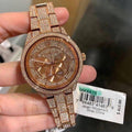 Buy Michael Kors Runway Rose Gold Dial Rose Gold Steel Strap Watch for Women - MK6628 in Pakistan