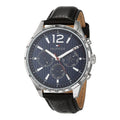 Buy Tommy Hilfiger Mens Quartz Leather Strap Blue Dial 44mm Watch - 1791468 in Pakistan