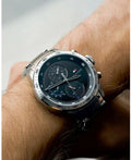 Buy Tommy Hilfiger Mens Quartz Stainless Steel Black Dial 46mm Watch - 1791805 in Pakistan