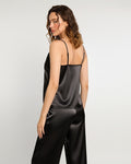 Buy Sajiero Silk Sleeveless Pj Suit - Dream Silk in Pakistan