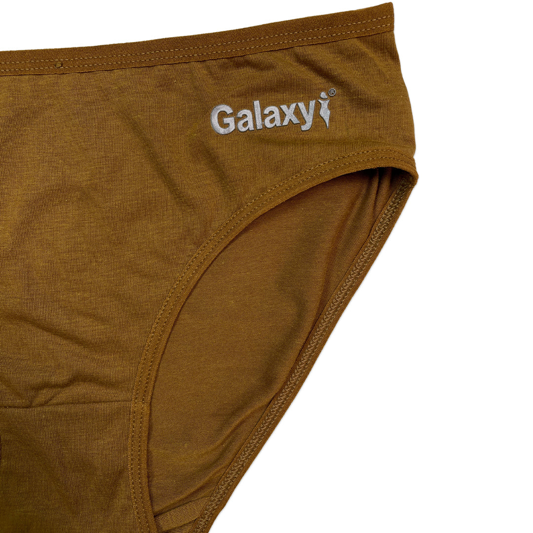 Buy Pack of 5 Briefs Panties - Galaxy Cotton in Pakistan