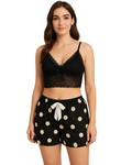 Buy Sajiero Velia-2PCS Inner Top & Short Cami Set in Pakistan