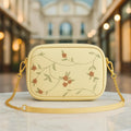 Buy Floral Chic Crossbody Bag - Beige in Pakistan