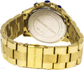Buy Michael Kors Runway Gold Stainless Steel Gold Dial Chronograph Quartz Watch For Ladies - Mk5777 in Pakistan