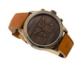 Buy Tommy Hilfiger Mens Quartz Brown Leather Strap Brown Dial 44mm Watch - 1791594 in Pakistan