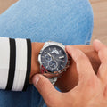 Buy Tommy Hilfiger Mens Quartz Stainless Steel Blue Dial 48mm Watch - 1791348 in Pakistan